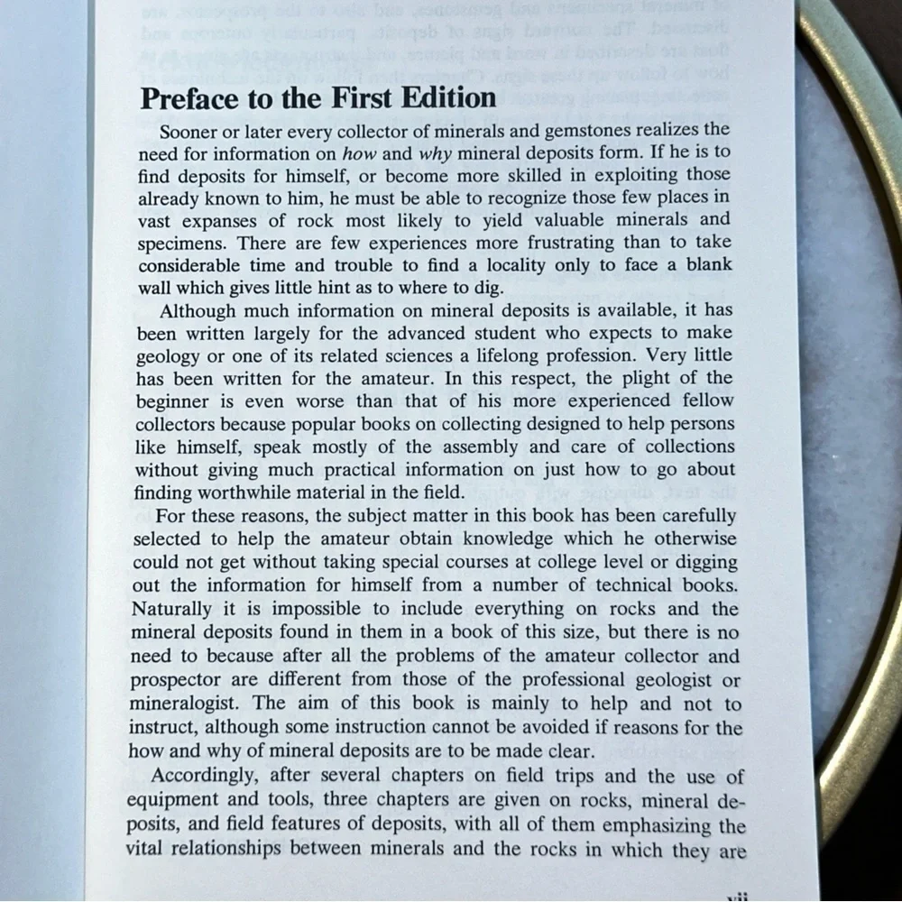 Field Collecting Gemstones and Minerals -- John Sinkankas